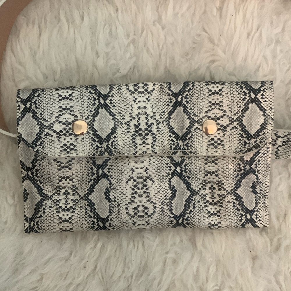 Snakeprint Belt Bag